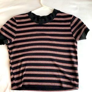 Black and red stripped shirt from Pacsun. XS